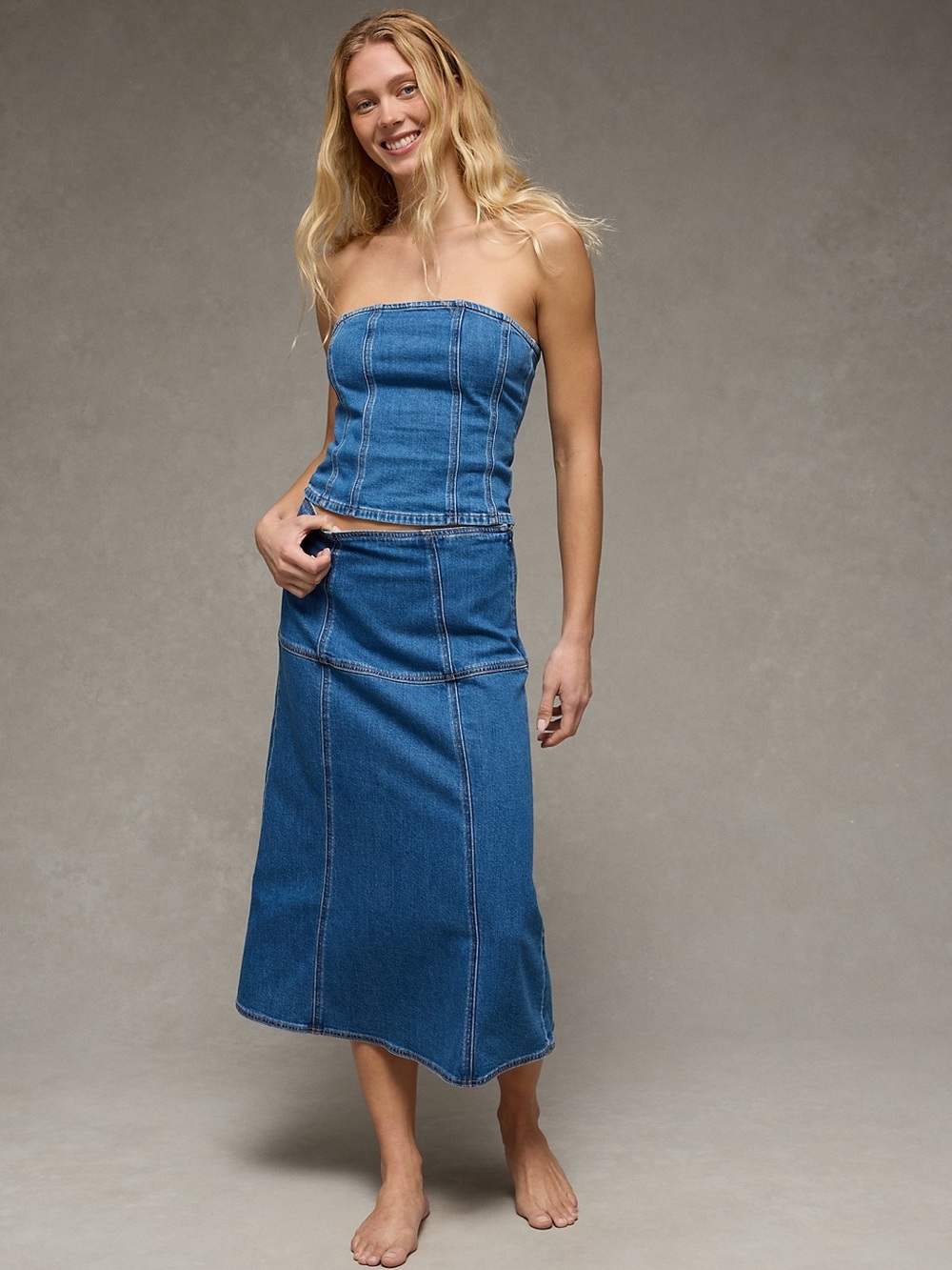 American Eagle Denim Skirt